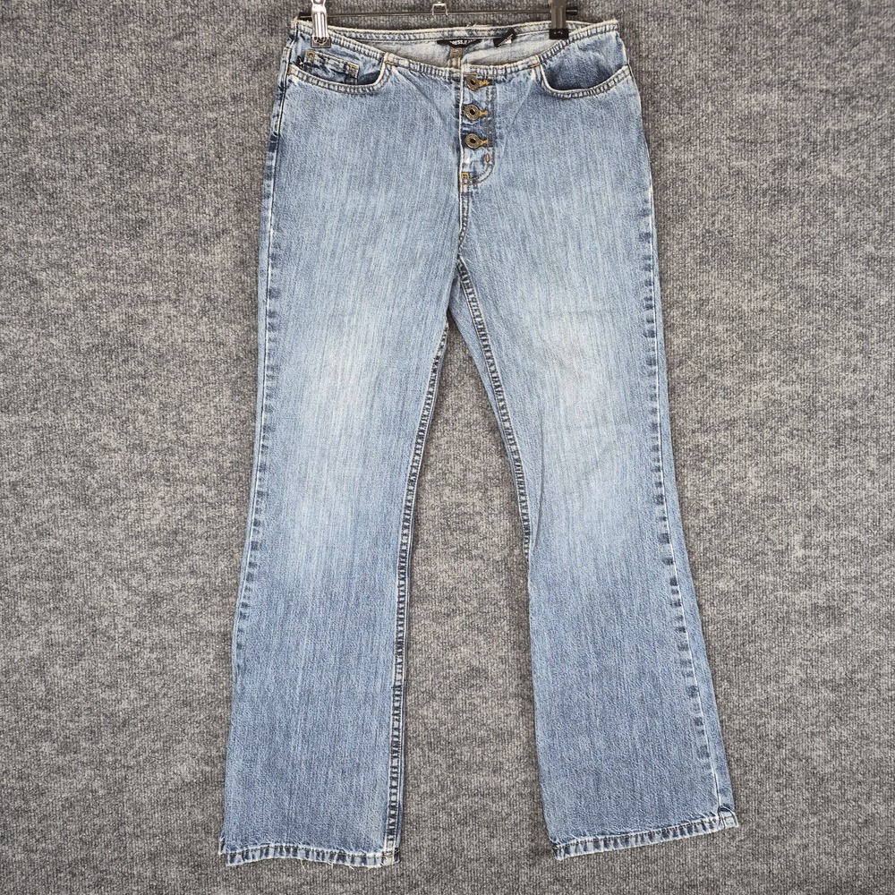 Express Jeans Y2K Hipster Flare Express Womens Size 3/4 S